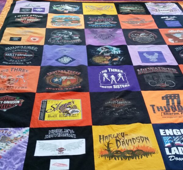 T-SHIRT QUILT WITH BORDER - Image 2